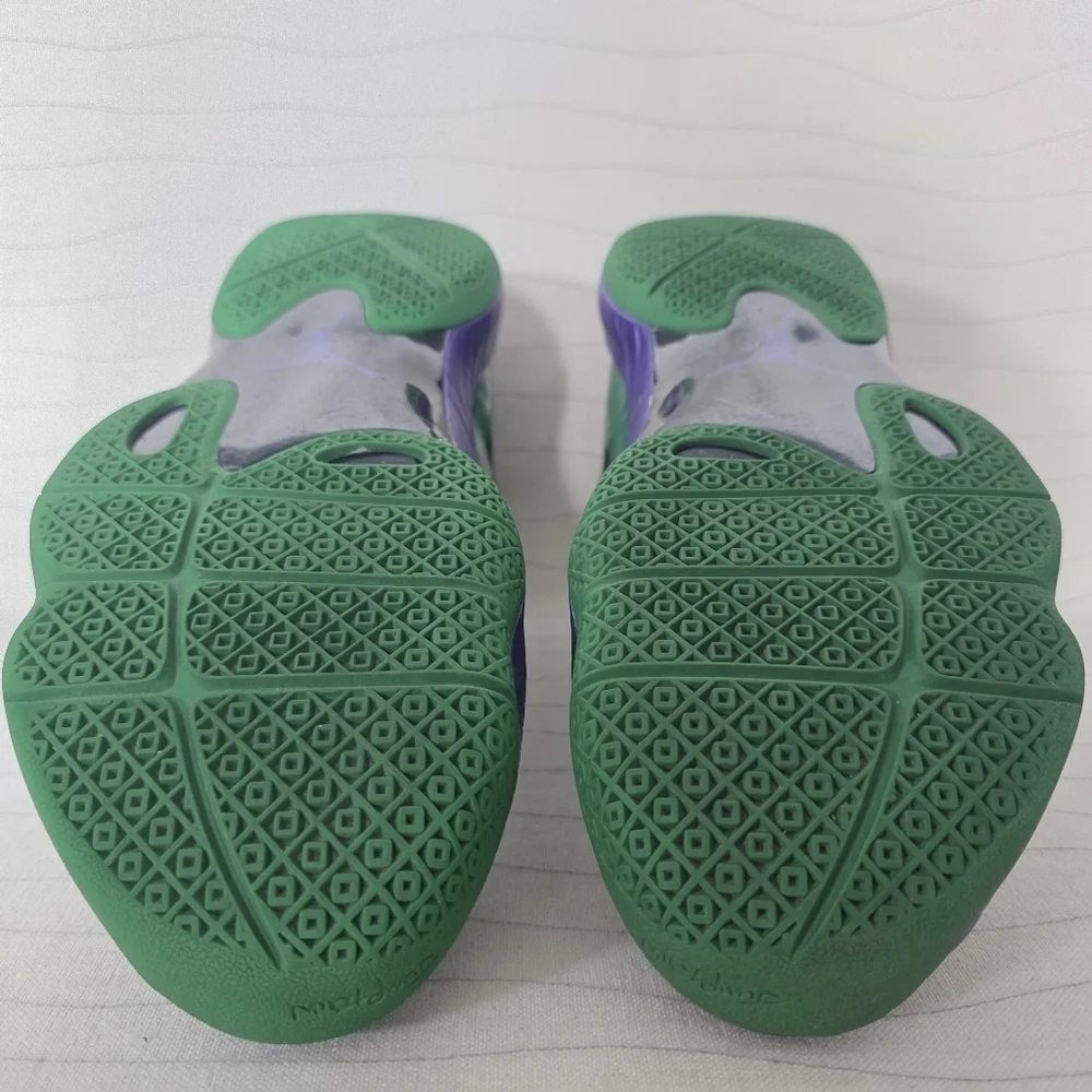 Nike Mens Air Jordan Lite Hulk Green Purple Basketball Shoes 524922-362 Sz 10.5